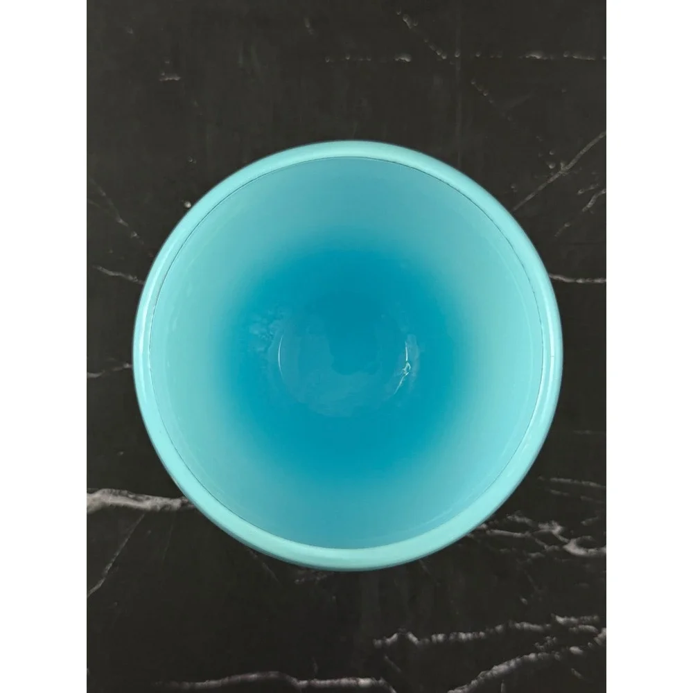 Glassbaby Candle Votive/Holder Ocean (Pre-Triskelion!) RARE Find! 3 7/8in